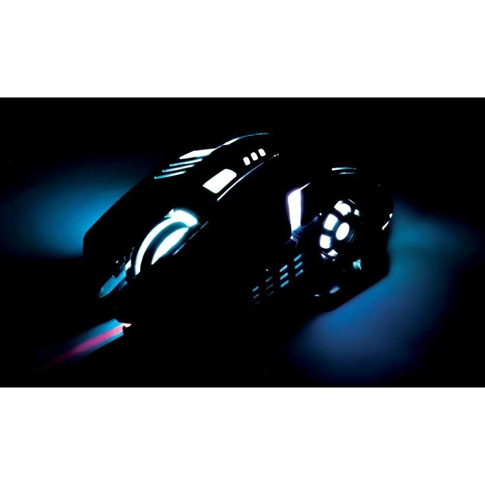 Mysz przewodowa Manhattan 3200dpi optyczna Gamingowa USB/LED — zdjęcie 6