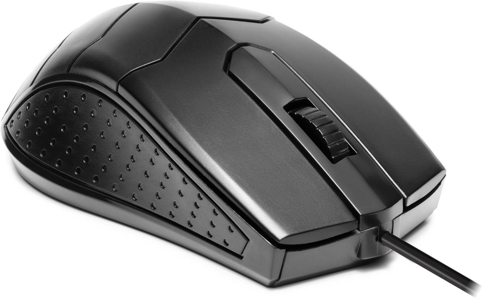 Mysz przewodowa Defender HIT MB-530 optyczna 1000dpi czarna — zdjęcie 3