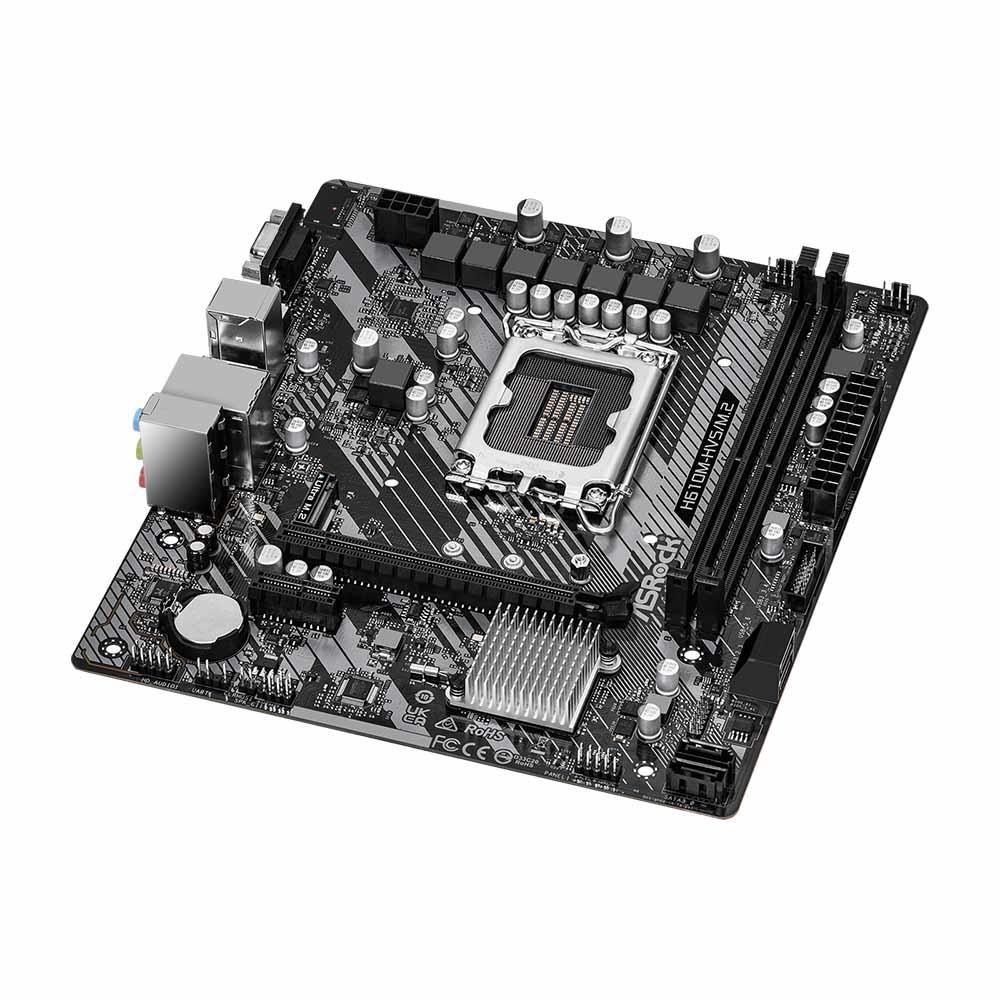 Płyta ASRock H610M-HVS/M.2 R2.0 /H610/DDR4/SATA3/USB3.0/PCIe4.0/s.1700/mATX — zdjęcie 3