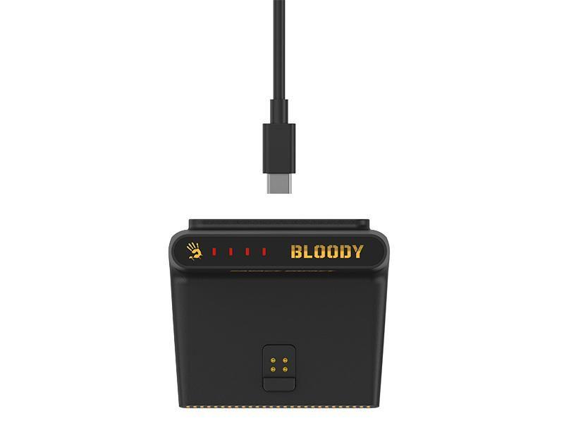 Mysz bezprzewodowa A4Tech Bloody R72 ULTRA DUO Renegade Midnight — zdjęcie 12