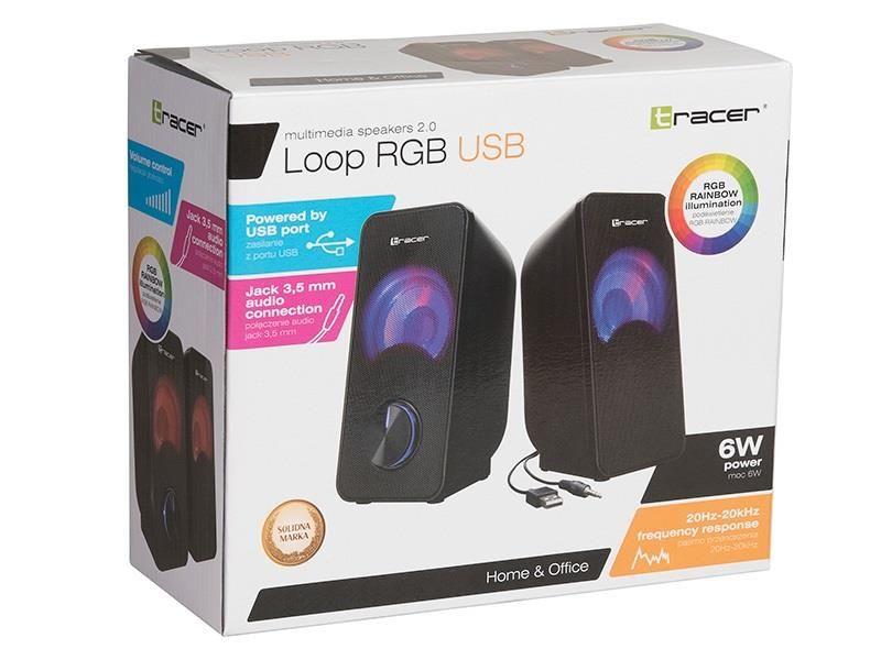 Głośniki Tracer 2.0 Loop RGB USB — zdjęcie 4