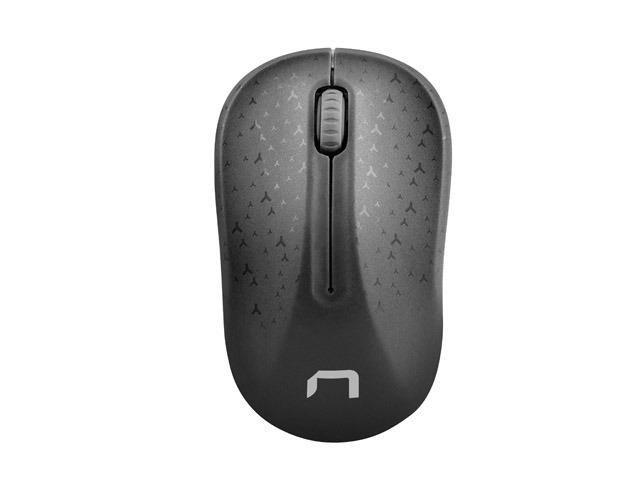 Mysz bezprzewodowa Natec Toucan optyczna 1600 DPI czarno-szara — zdjęcie 2