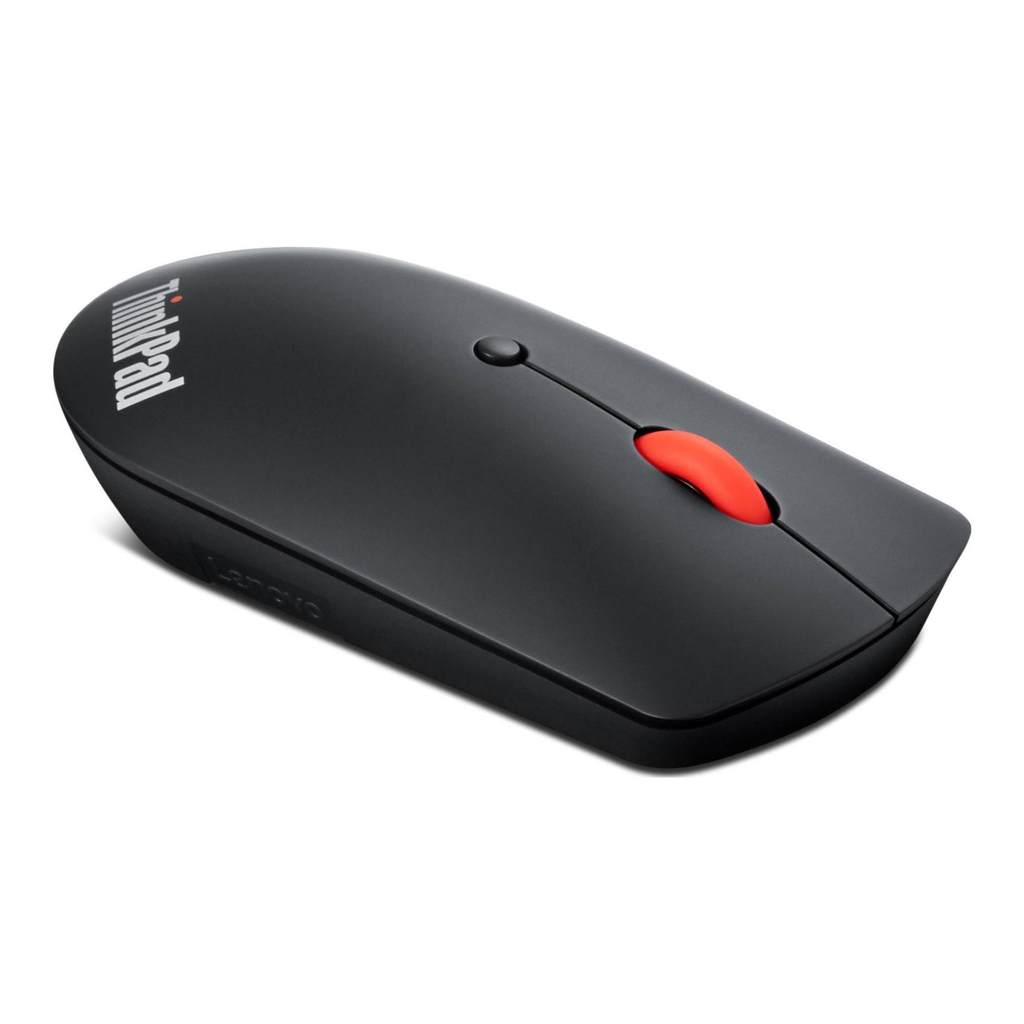 Mysz bezprzewodowa Lenovo ThinkPad Silent Bluetooth optyczna 2400dpi czarna — zdjęcie 2
