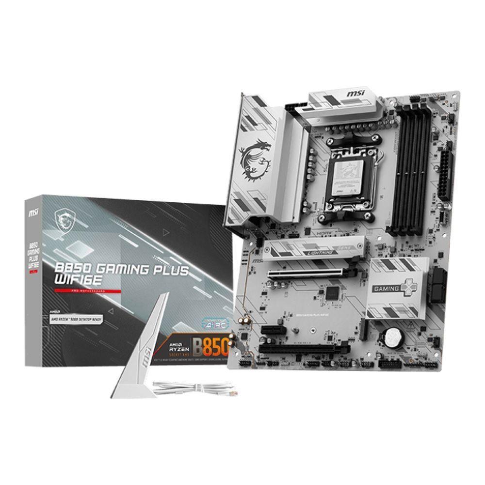 Płyta MSI B850 GAMING PLUS WIFI6E /AMD B850/DDR5/SATA3/M.2/USB3.1/WiFi/BT/PCIe4.0/AM5/ATX — zdjęcie 5