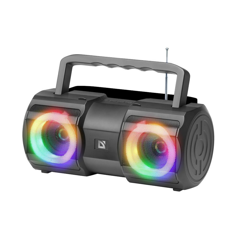 Głośnik Defender BEATBOX 20 Bluetooth 20W MP3/FM/SD/USB/AUX/LED czarny — zdjęcie 1