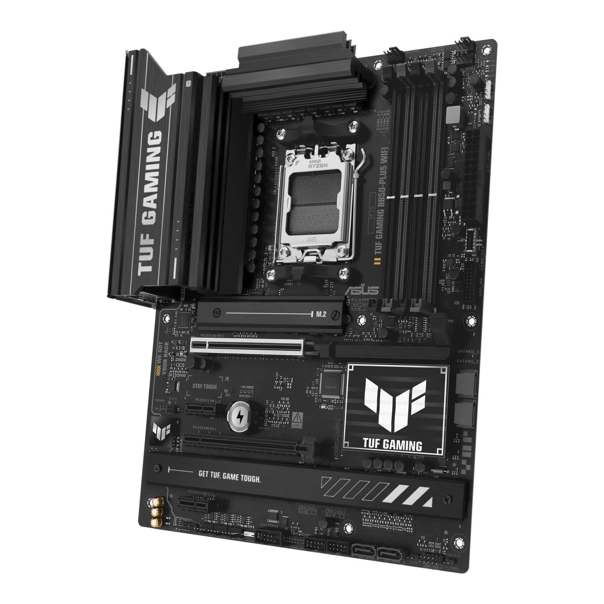Płyta Asus TUF GAMING B850-PLUS WIFI /AMD B850/DDR5/SATA3/M.2/USB3.2/PCIe5.0/AM5/ATX — zdjęcie 3