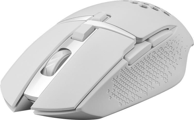 Mysz bezprzewodowa Defender GLORY GM-514 optyczna 3200dpi biała RGB AKUMULATOR 7 przycisków Gaming — zdjęcie 8