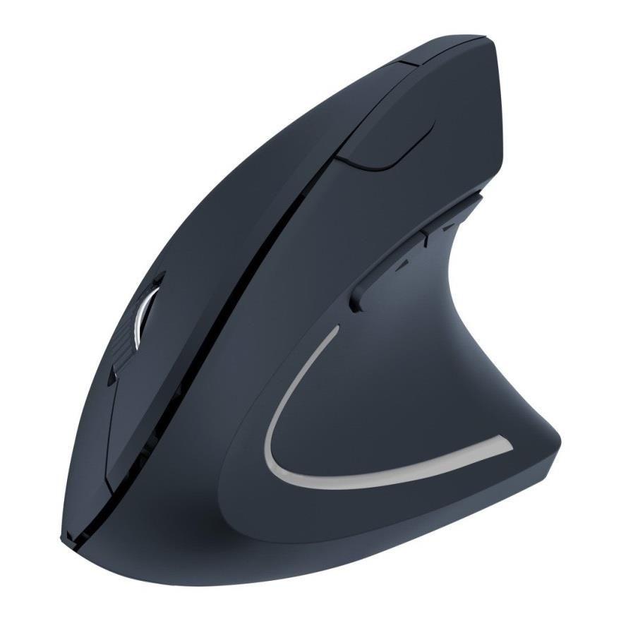Mysz bezprzewodowa Techly 2.4GHz RF USB pionowa 1600dpi optyczna — zdjęcie 1