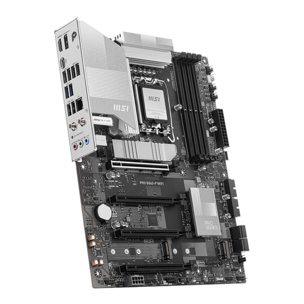 Płyta MSI PRO B860-P WIFI /B860/DDR5/SATA3/M.2/TB4/WiFi/BT/PCIe5.0/s.1851/ATX — zdjęcie 2