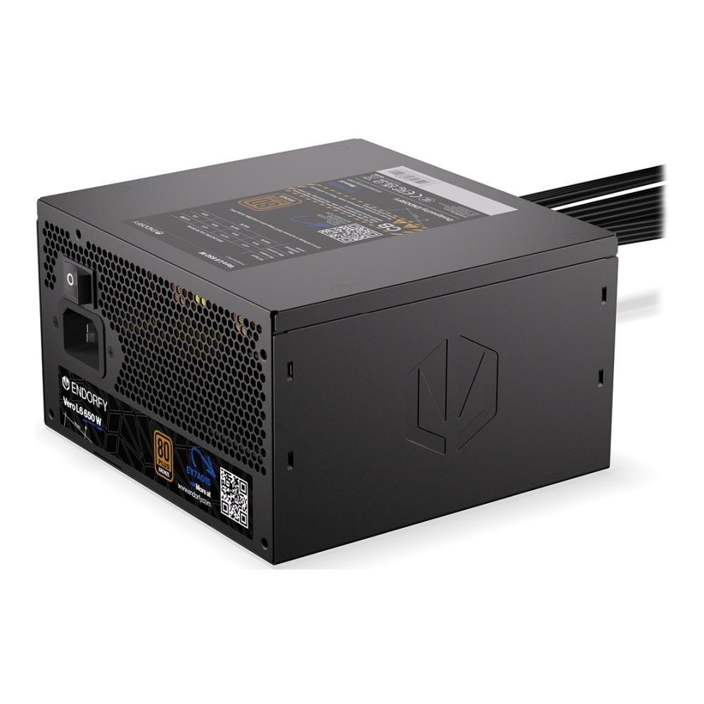 Zasilacz Endorfy Vero L6 Bronze 650W ATX 120mm 80 Plus Bronze — zdjęcie 2