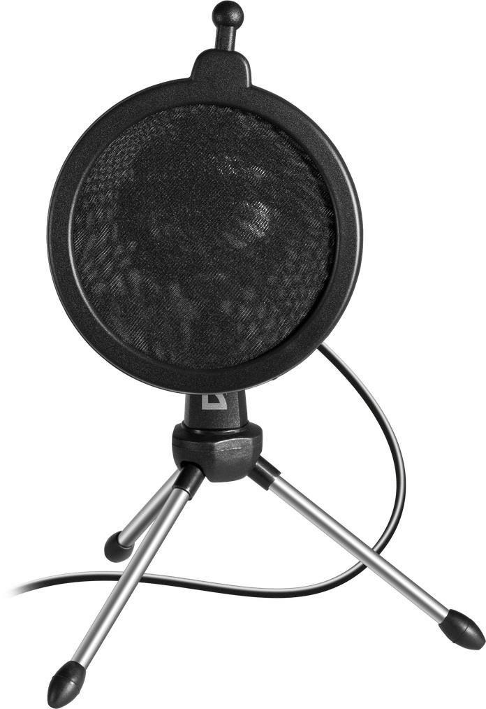 Mikrofon przewodowy Defender FORTE GMC 300 ze statywem STREAM strumieniowy — zdjęcie 8