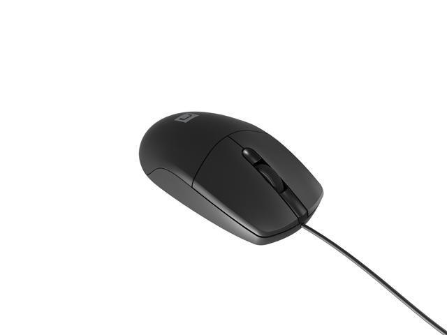Mysz przewodowa Natec RUFF 2 1000 DPI czarna — zdjęcie 2
