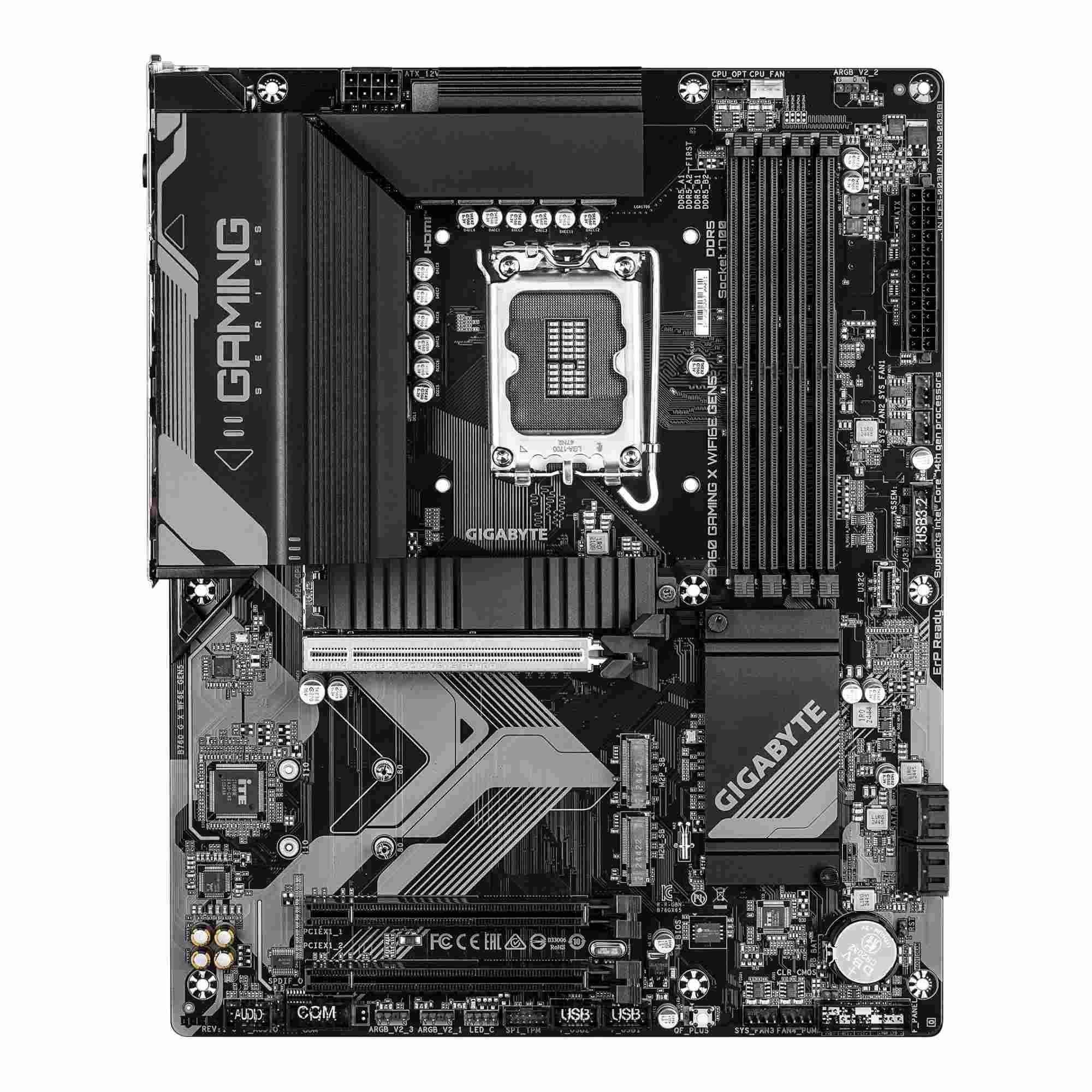Płyta Gigabyte B760 GAMING X WIFI6E GEN5 /B760/DDR5/SATA3/M.2/USB3.1/PCIe5.0/WiFi/BT/s.1700/ATX — zdjęcie 1