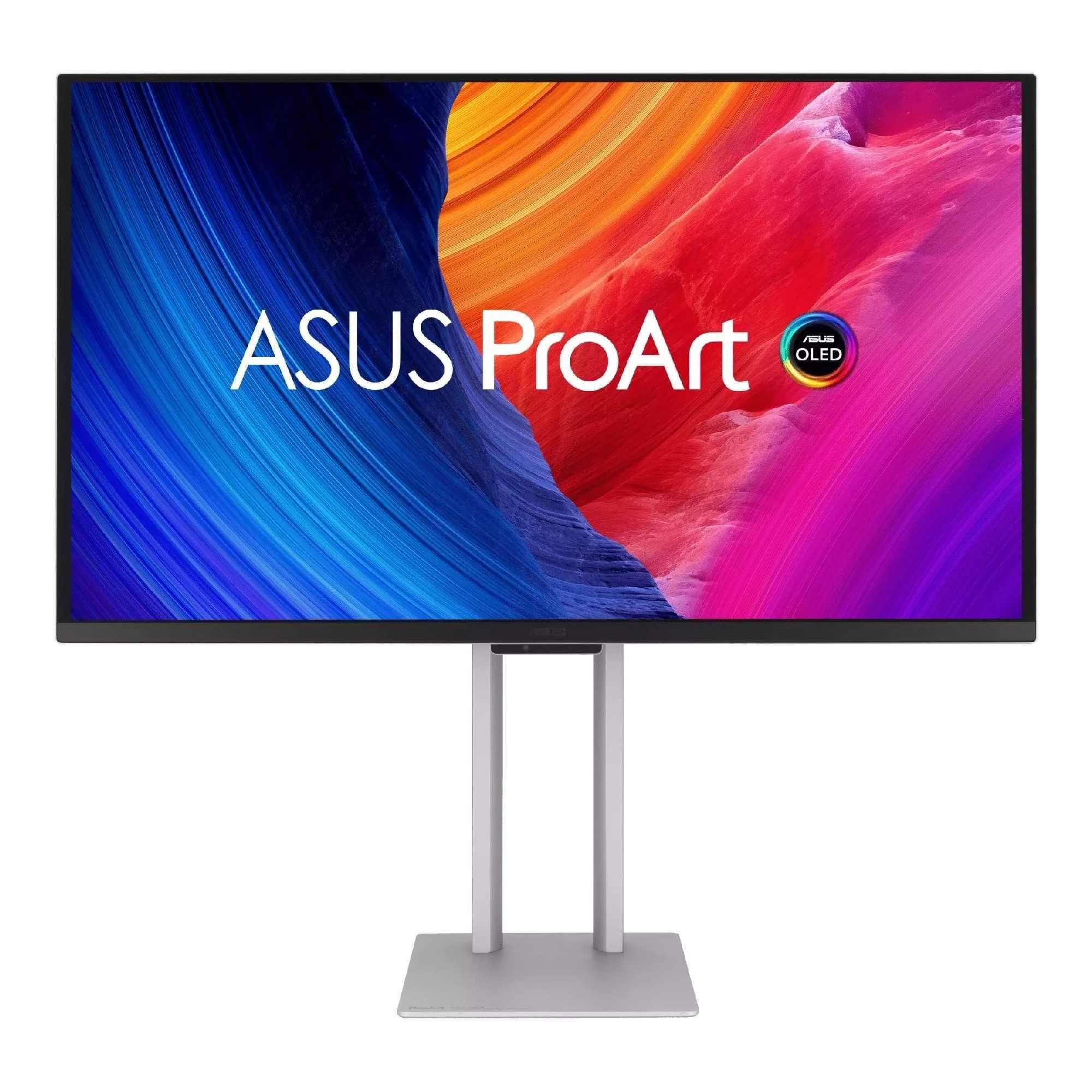 Monitor Asus 27" ProArt Display OLED PA27UCDMR QD-OLED 4K UHD 240Hz HDMI DP HUB głośniki — zdjęcie 1