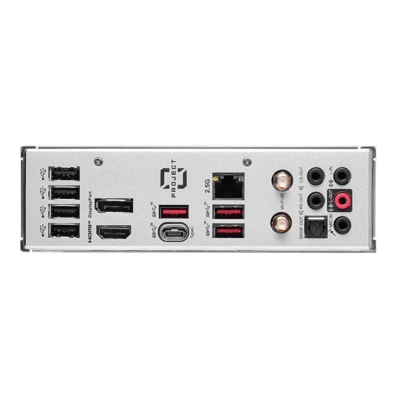 Płyta MSI B760M PROJECT ZERO /B760/DDR5/SATA3/M.2/USB3.2/WiFi/BT/PCIe5.0/s.1700/mATX — zdjęcie 4