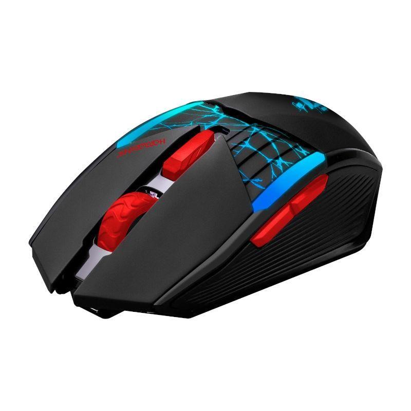 Mysz bezprzewodowa Defender HORRODINE GM-237 optyczna 3200dpi czarna RGB AKUMULATOR 6 przycisków Gaming — zdjęcie 3