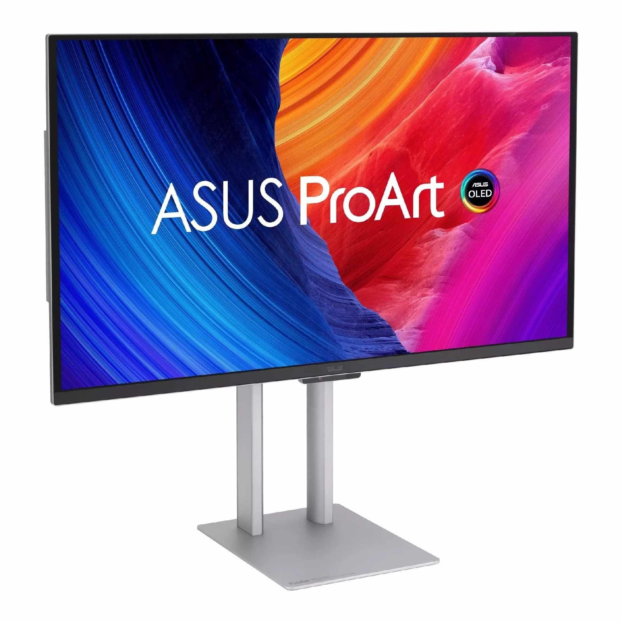 Monitor Asus 27" ProArt Display OLED PA27UCDMR QD-OLED 4K UHD 240Hz HDMI DP HUB głośniki — zdjęcie 2