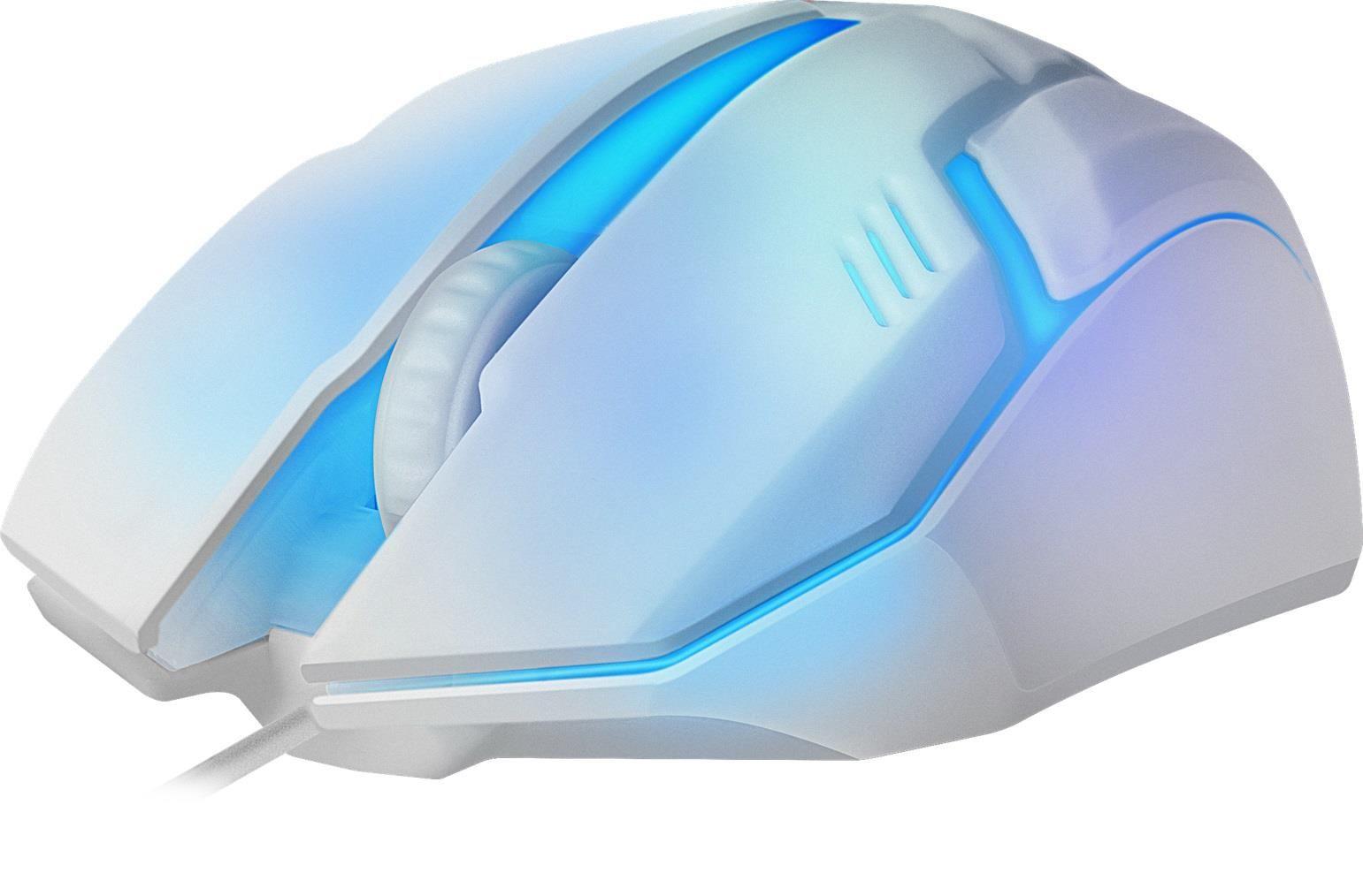 Mysz przewodowa Defender CYBER MB-560L 1200dpi 3P biała — zdjęcie 12