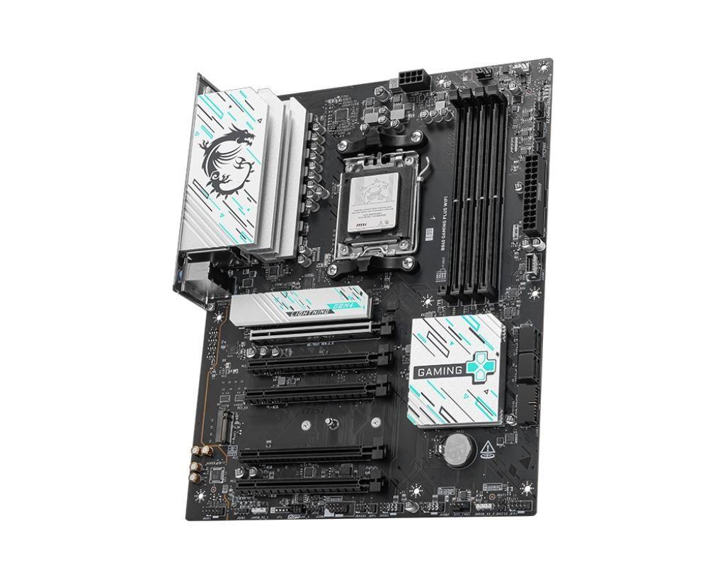 Płyta MSI B840 GAMING PLUS WIFI /AMD B840/DDR5/SATA3/M.2/USB3.1/WiFi/BT/PCIe4.0/AM5/ATX — zdjęcie 2
