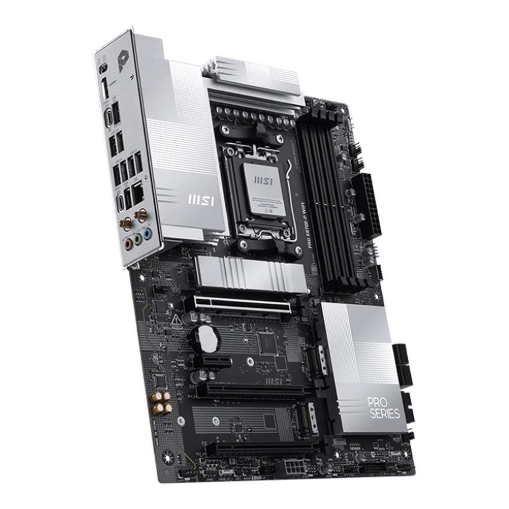 Płyta MSI PRO X870E-P WIFI /AMD X870/DDR5/SATA3/M.2/USB4/WiFi/BT/PCIe5.0/AM5/ATX — zdjęcie 2