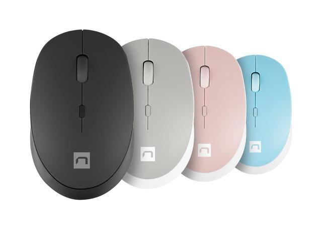 Mysz bezprzewodowa Natec Harrier 2 bluetooth 5.1 1600 DPI z cichym klikiem czarna — zdjęcie 6