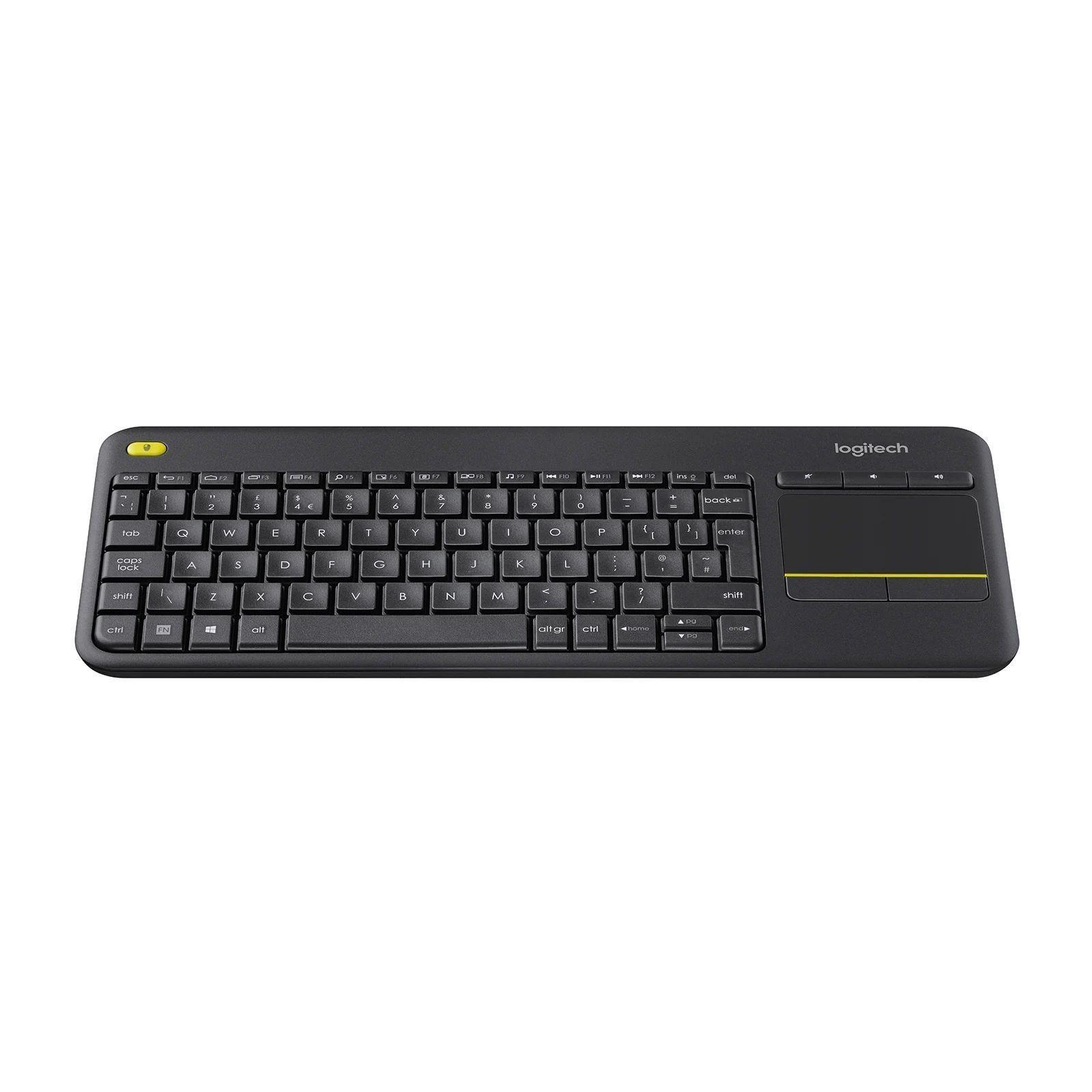 Klawiatura bezprzewodowa Logitech K400 Plus czarna — zdjęcie 2