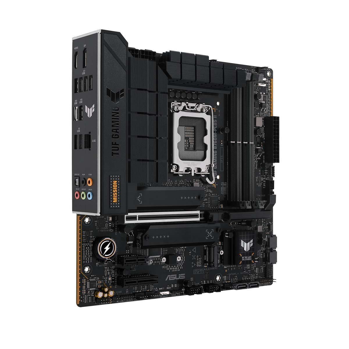 Płyta Asus TUF GAMING B760M-PLUS II /B760/DDR5/SATA3/M.2/USB3.2/PCIe5.0/s.1700/mATX — zdjęcie 2