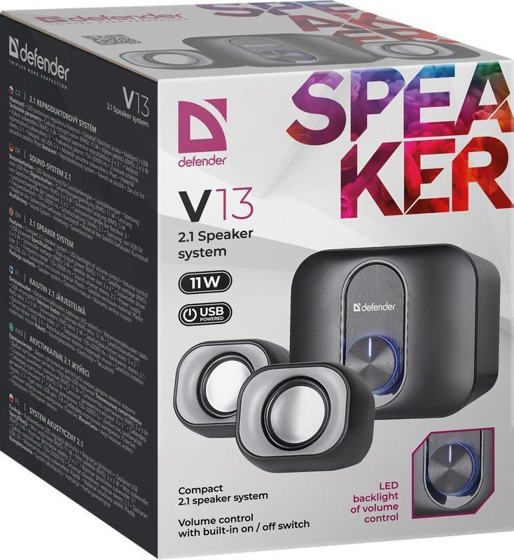 Głośniki Defender V13 2.1 11W USB — zdjęcie 4
