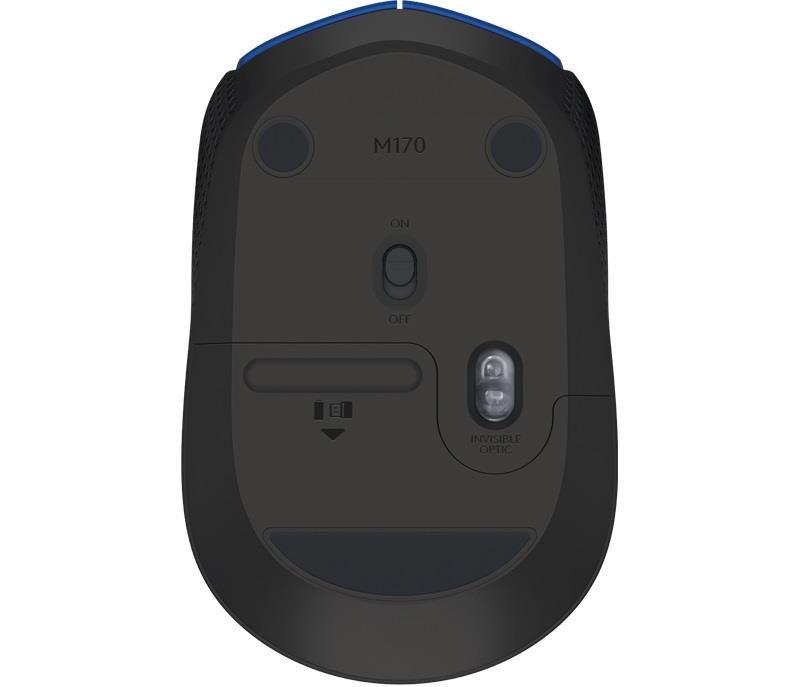 Mysz bezprzewodowa Logitech M171 optyczna niebieska — zdjęcie 3