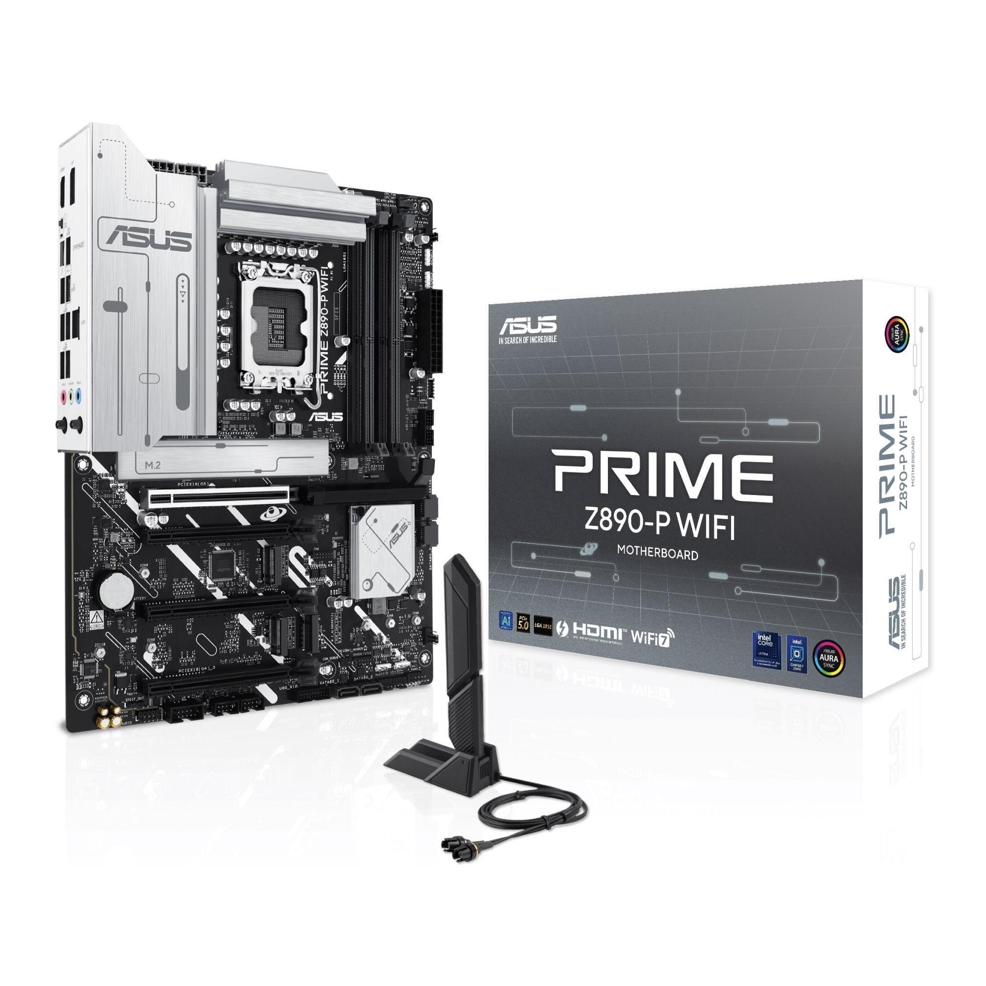 Płyta Asus PRIME Z890-P WIFI /Z890/DDR5/SATA3/M.2/USB4/WiFi/BT/PCIe5.0/s.1851/ATX — zdjęcie 5