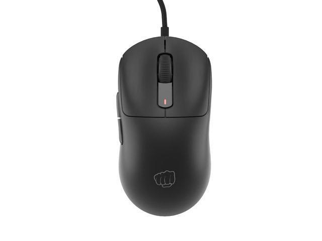 Mysz przewodowa Fury Tanto T4 RGB dla graczy 12000 DPI programowalna czarna — zdjęcie 1