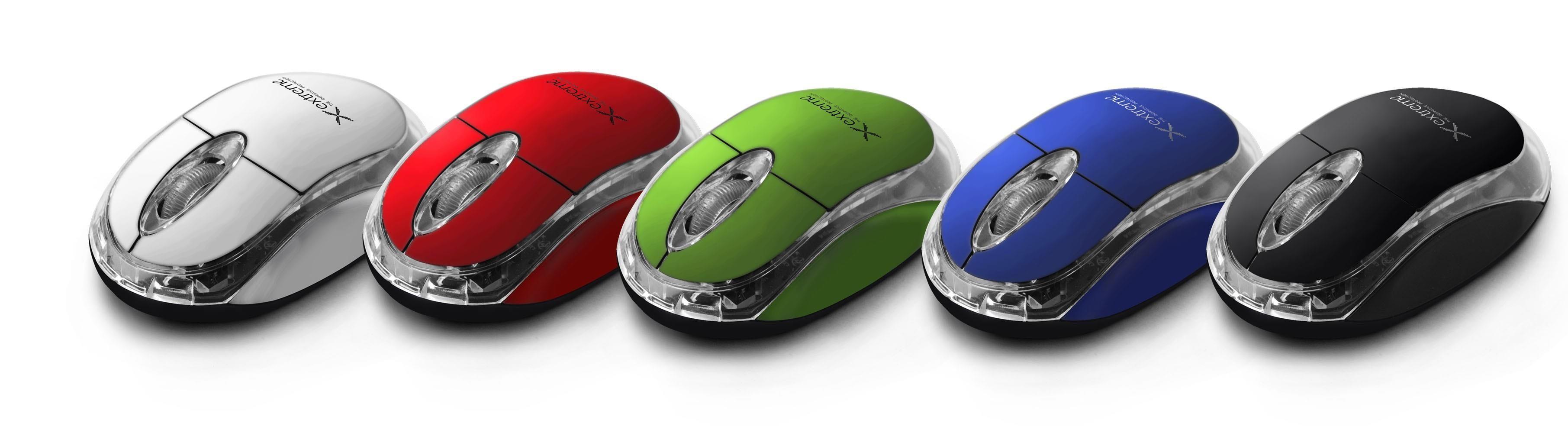 Mysz bezprzewodowa Extreme 3D Harrier optyczna 2.4 GHz czerwona — zdjęcie 2