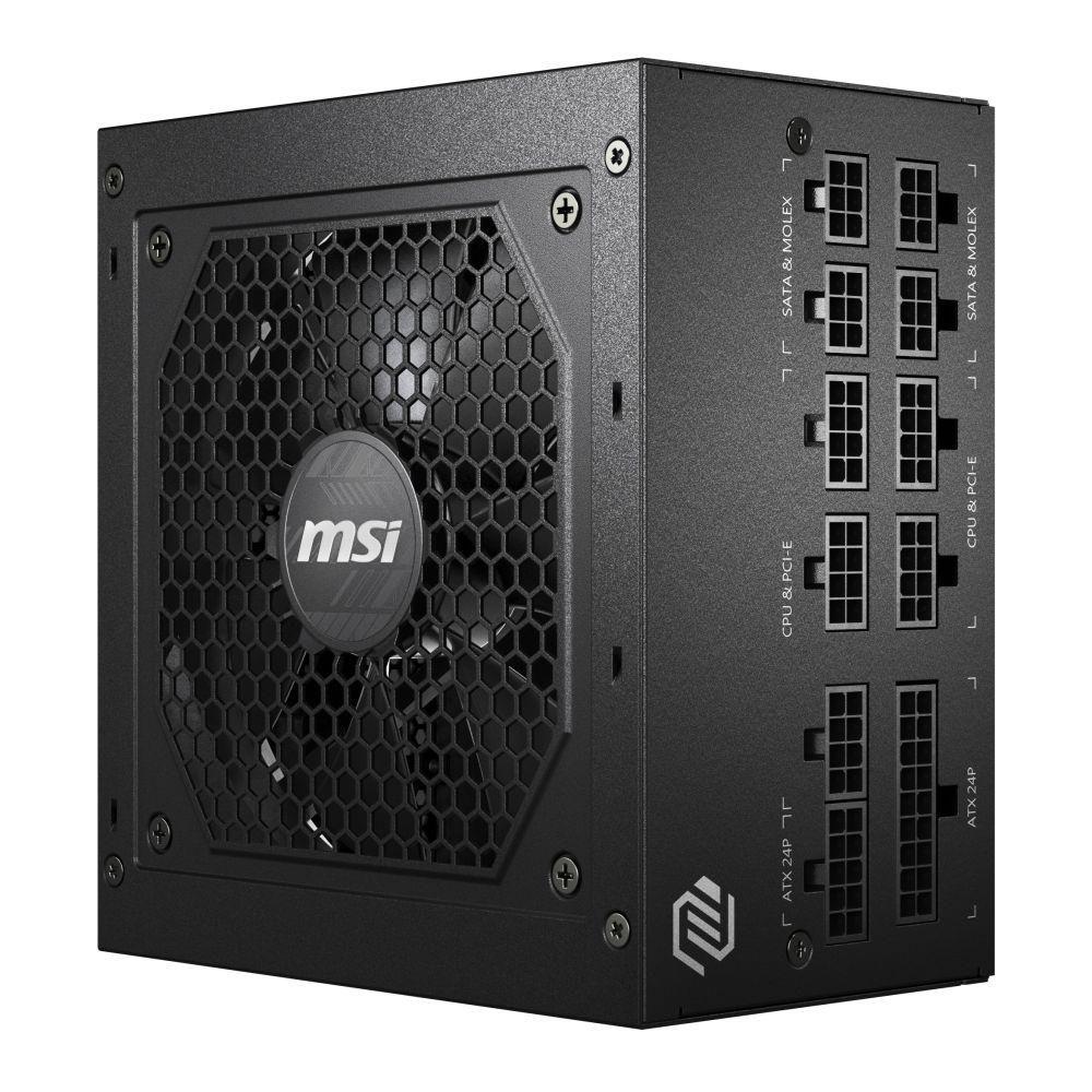Zasilacz MSI MAG A650GL 650W 120mm 80plus Gold — zdjęcie 3