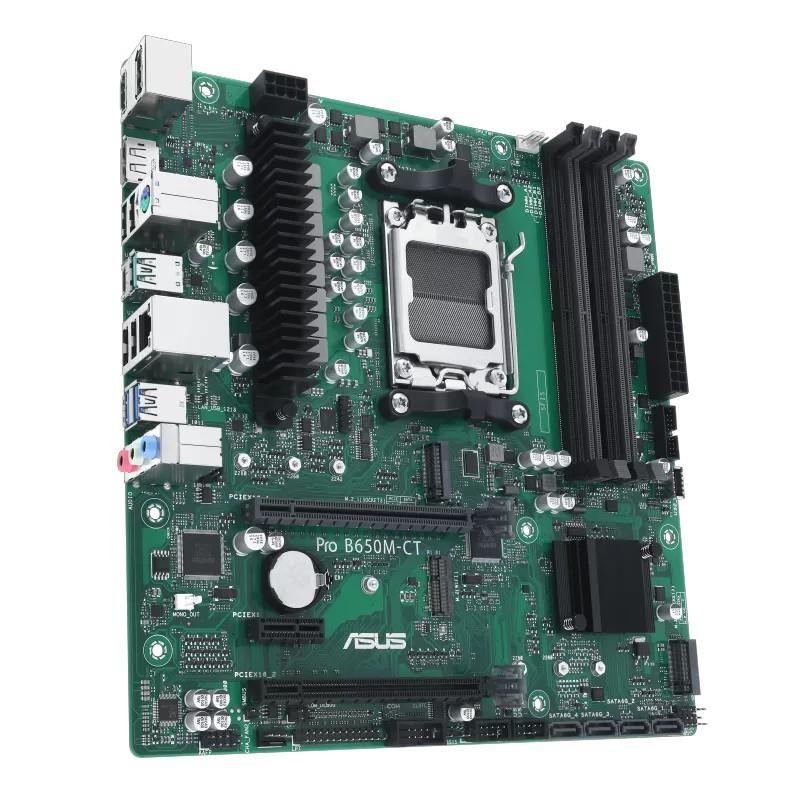 Płyta Asus Pro B650M-CT-CSM /AMD B650/DDR5/SATA3/M.2/PCIe4.0/AM5/mATX — zdjęcie 3