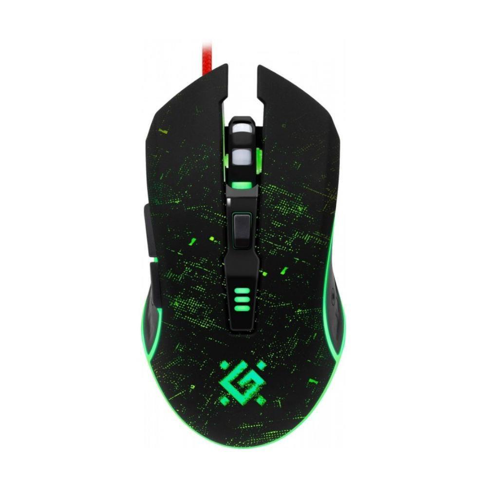 Mysz przewodowa Defender DRAGLEN GM-907 7200dpi 6P + podkładka + GRA Gaming — zdjęcie 1