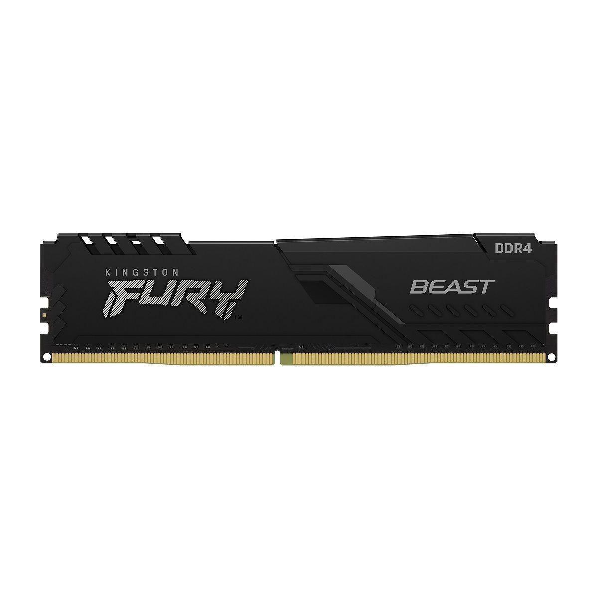 Pamięć DDR4 Kingston Fury Beast 32GB (1x32GB) 3200MHz CL16 1,35V czarna