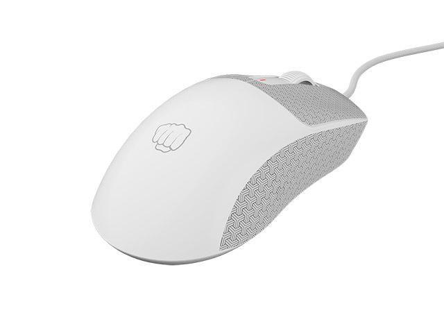 Mysz przewodowa Fury Tanto T4 RGB dla graczy 12000 DPI programowalna biała — zdjęcie 12