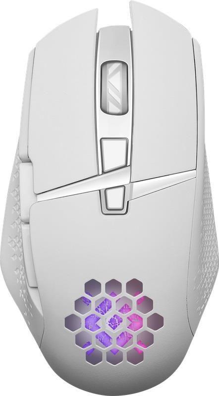 Mysz bezprzewodowa Defender GLORY GM-514 optyczna 3200dpi biała RGB AKUMULATOR 7 przycisków Gaming — zdjęcie 10