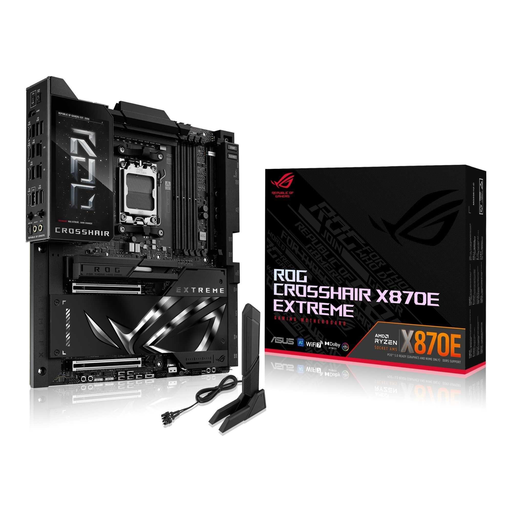Płyta Asus ROG CROSSHAIR X870E EXTREME /AMD X870/DDR5/SATA3/M.2/USB4/WiFi/BT/PCIE5.0/AM5/E-ATX — zdjęcie 6