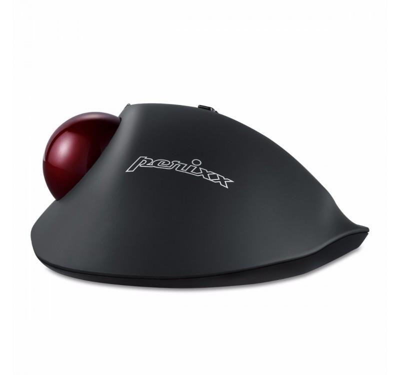 Mysz bezprzewodowa Perixx PERIMICE 717 laserowa trackball 34mm czarna — zdjęcie 3