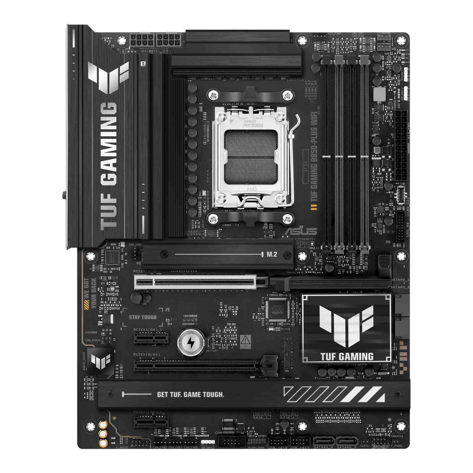 Płyta Asus TUF GAMING B850-PLUS WIFI /AMD B850/DDR5/SATA3/M.2/USB3.2/PCIe5.0/AM5/ATX — zdjęcie 1