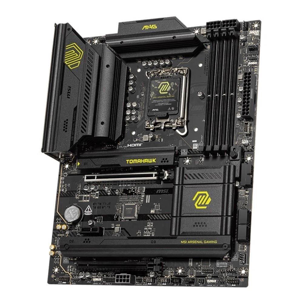 Płyta MSI MAG B860 TOMAHAWK WIFI /B860/DDR5/SATA3/M.2/TB4/WiFi/BT/PCIe5.0/s.1851/ATX — zdjęcie 2