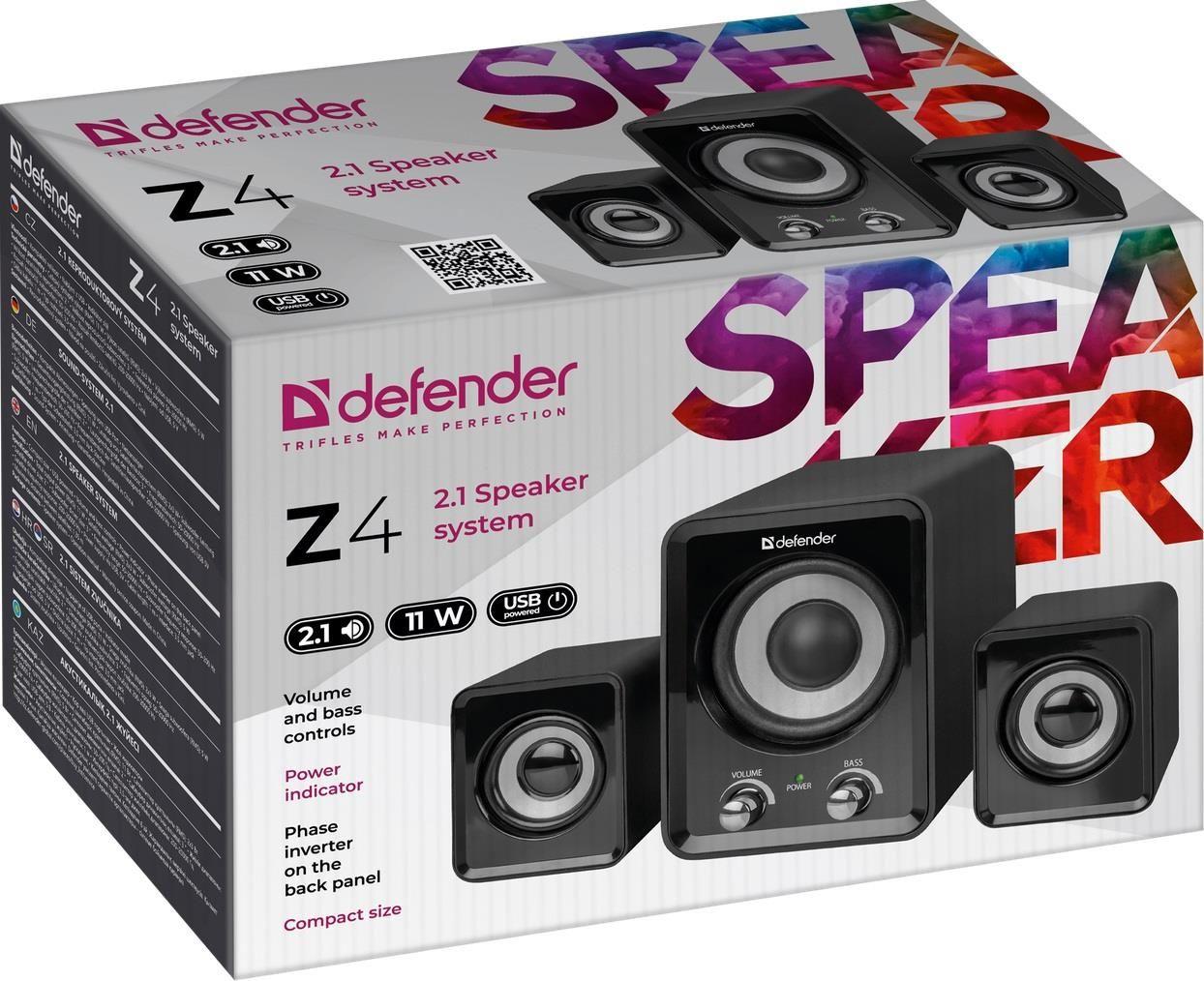 Głośniki Defender Z4 2.1 11W USB — zdjęcie 2