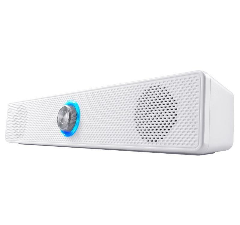 Głośnik Defender Z2 Soundbar 6W USB LED podświetlany biały — zdjęcie 2