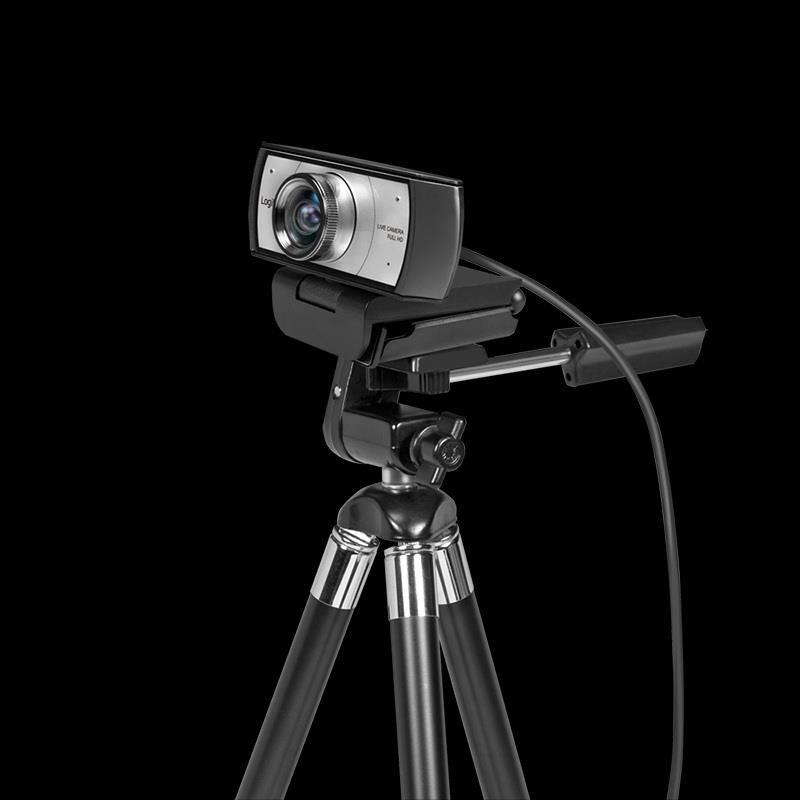 Kamera internetowa HD LogiLink UA0377 USB Pro, 120°, podwójny mikrofon — zdjęcie 3