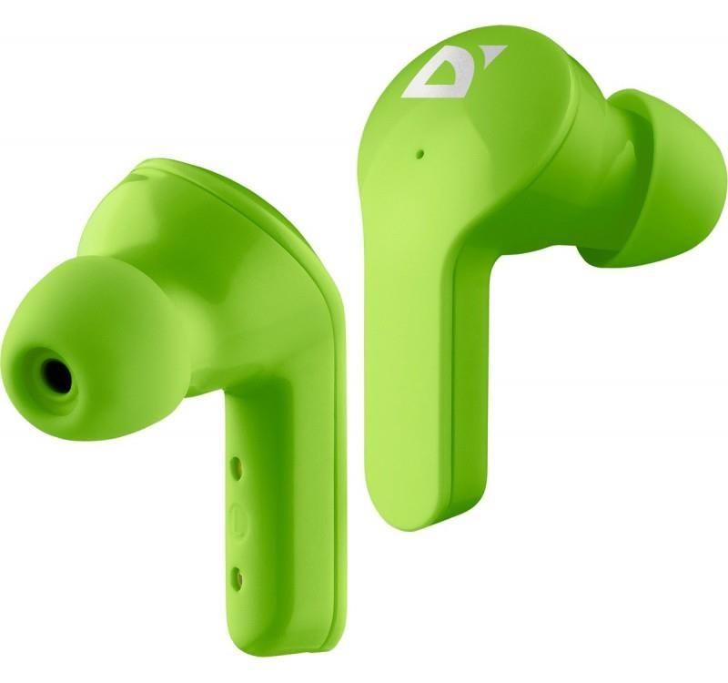 Słuchawki z mikrofonem Defender TWINS 916 bezprzewodowe Bluetooth zielone — zdjęcie 1