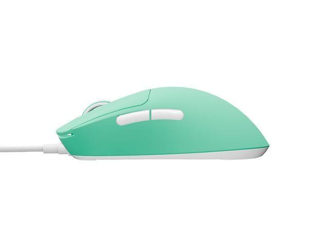 Mysz przewodowa Fury Tanto T4 RGB dla graczy 12000 DPI programowalna miętowa — zdjęcie 2