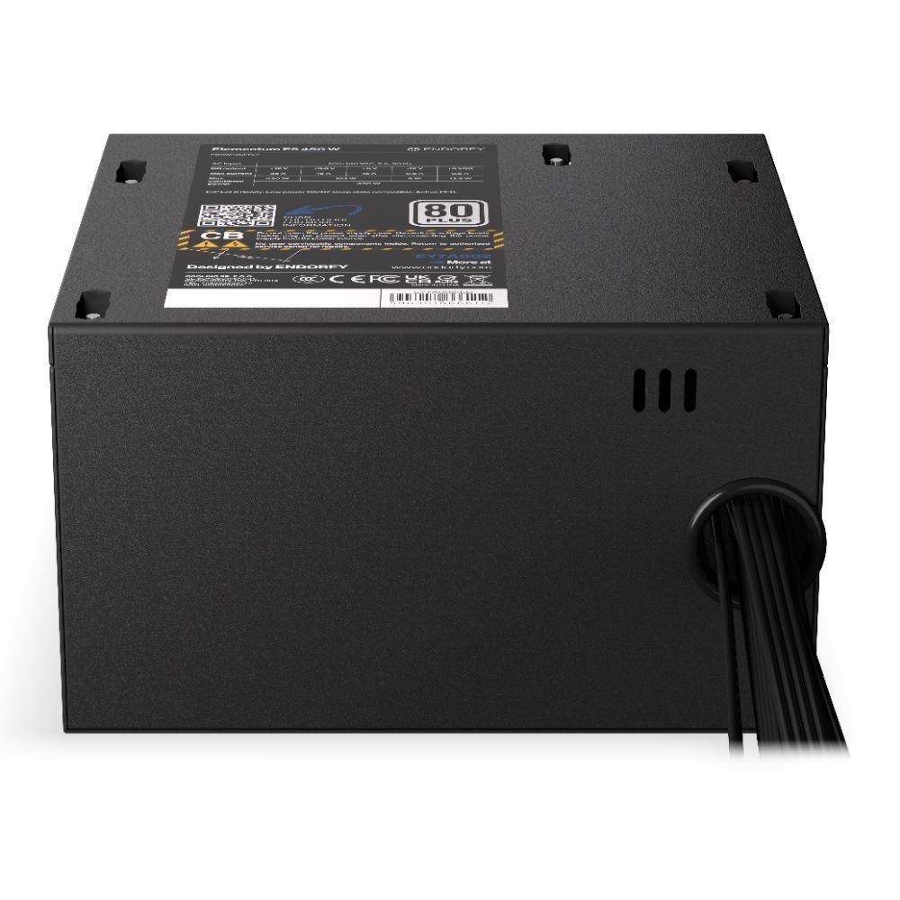 Zasilacz Endorfy Elementum E5 450W ATX 120mm 80 Plus aPFC Bulk — zdjęcie 8