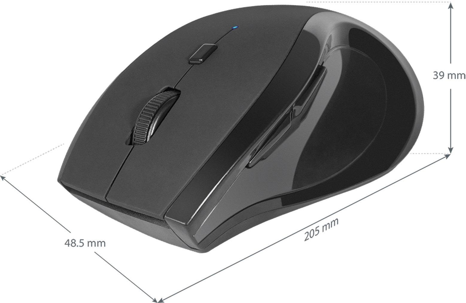 Mysz bezprzewodowa Defender ACCURA MM-295 optyczna 1600dpi 6P czarna — zdjęcie 4
