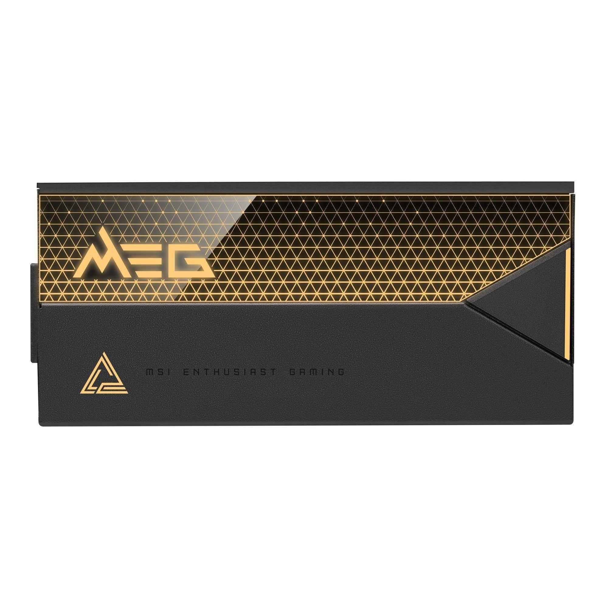 Zasilacz MSI MEG Ai1600T PCIE5 1600W 135mm 80plus Platinum aPFC — zdjęcie 7